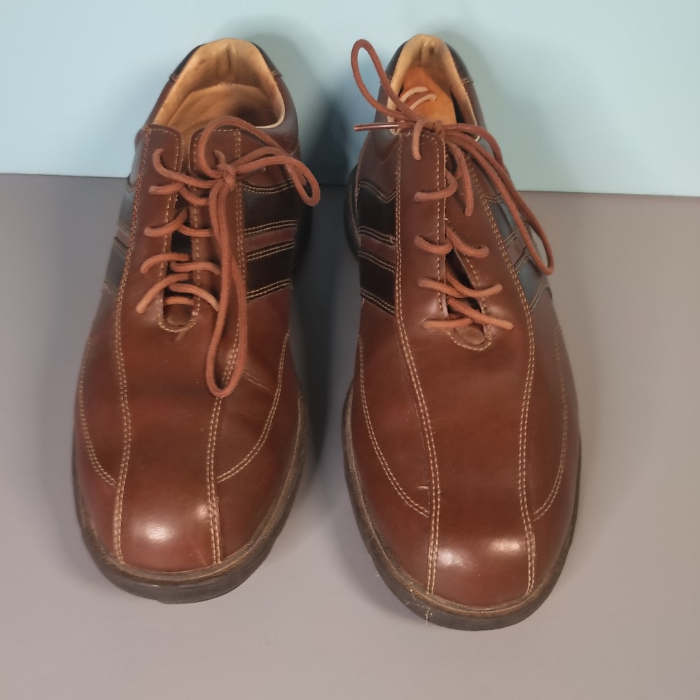 Etonic Brown Leather Golf Shoe